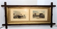 Framed Art Prints by W.H Bartlett 1809-1854