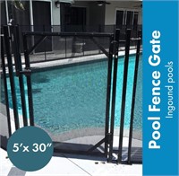 Self-Closing and Removable 5"30” Pool Door