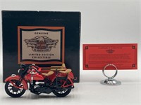1933 Harley-Davidson Motorcycle Sidecar Diecast