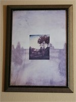 Landscape Framed Print 28" X 36½ . 3" frame. 2