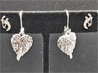 Silver Earrings (2 Pr)