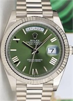 Rolex White Gold Day Date President