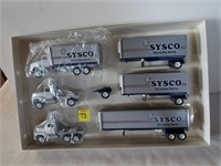 Winross Sysco Foods 3Piece Truck set