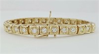 $ 14,280 3.75 Ct Diamond Tennis Bracelet