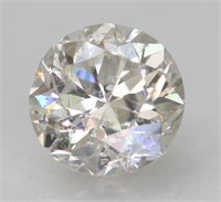 Certified .46 Ct Round Brilliant Loose Diamond