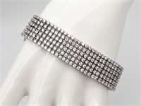 $ 45,000 20 Ct Diamond Multi Row Bracelet
