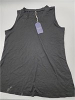 Sampeel V-Neck Sleeveless Shirt - M