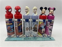 NEW Lot of 6a Disney And Marvel Bubbles