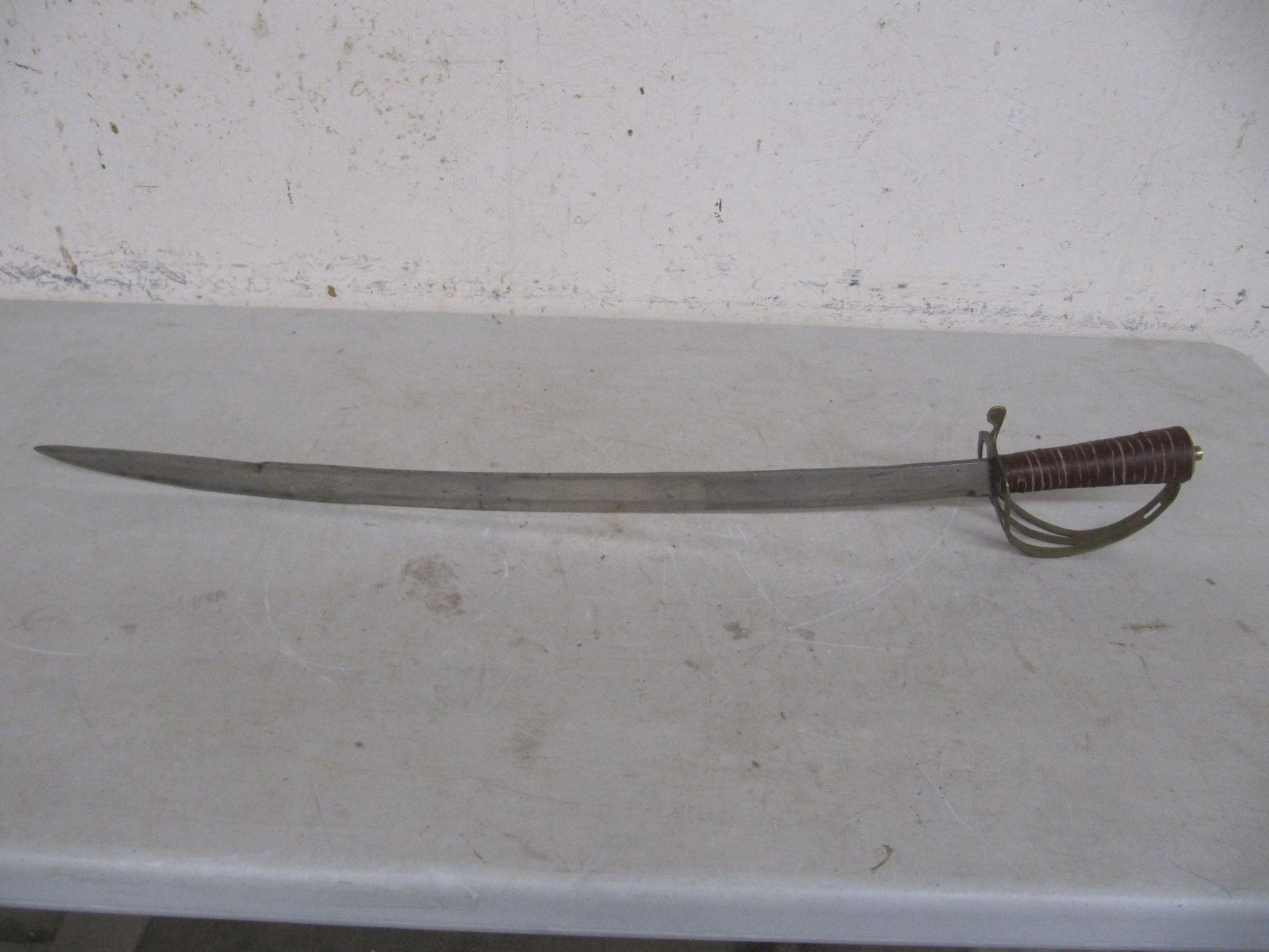 VINTAGE SWORD (BRASS GUARD)