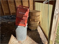 Wood and crates