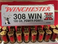 Winchester 308 WIN 180 GR. Full box of 20