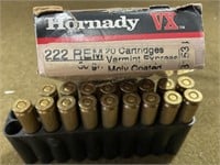 Antique Hornady 222 REM varmint express
