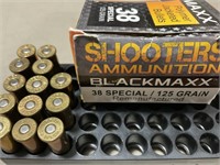 38 SP Blackmaxx remanufactured ammo