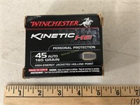 Winchester Kinetic HE 45 Auto 20 Rounds