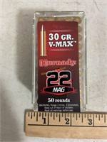 Hornady 22 Mag V-Max 50 Rounds
