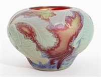 Daum Nancy Martele Cameo Glass Bowl, ca. 1900