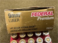 Antique 9mm Luger JHP Federal