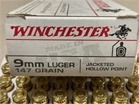 9mm Luger, Winchester JHP ammo