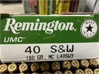 40 ga S&W Remington RP ammo