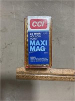 Mixed CCI 22 WMR Hollow Point Maxi Mag & Super X