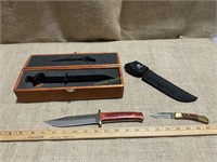 Winchester locking blade and knife
