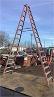 Louisville Aluminum Fiberglass Ladder