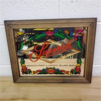 Superior Imported Mexican Beer Mirror