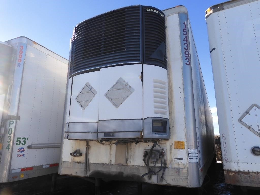2004 Utility 53ft Reefer Trailer Bank Reposession
