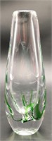Kosta Boda Heavy Blown Glass Vase