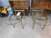 2 Glass Top End /Tables