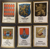 COATS OF ARMS: 18 x German Tobacco Cards (1930)