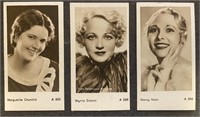 FILM STARS: German BRAVOUR Tobacco Cards (1933)