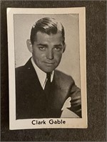 CLARK GABLE:  Antique German Tobacco Card (1932)