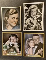 LILIAN HARVEY: Antique  Tobacco Cards (1932)