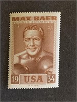 Boxing, MAX BAER: Scarce SLANIA Stamp