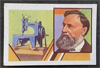 J.M. SINGER (Sewing Machine):  Tobacco Card (1933)