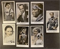 FILM STARS: 29 x Scarce CAID Tobacco Cards (1934)
