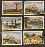 LIFE ABROAD: 18 x Antique Tobacco Cards (1934)