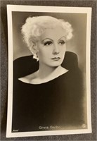 GRETA GARBO: Scarce JASMATZI Tobacco Card (1933)