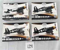 1/72 Corsair Plastic Airplane Model Kits FOUR