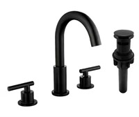 8 in. 2-Handle Bathroom Faucet with Pop-up Drain