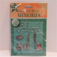 Treasured Memories - School Themed Embellishments