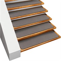 15 Skid-Resistant Carpet Stair Treads 9x36in