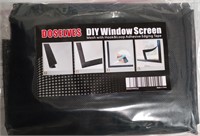 DOSELVES DIY WINDOW SCREEN MESH WITH HOOK