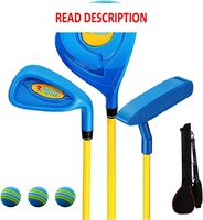 PGM Kids Golf Set: Wood  Iron  Putter  4-5y