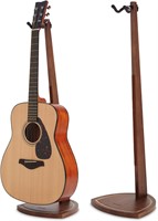 2 Pack Walnut Wooden Stand for Guitars