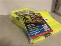 Safety Vest Reflective ONE SIZE Qty. 8