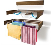 40 Wall Mounted Laundry Drying Rack