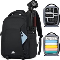 Lubardy DSLR SLR Bag  Waterproof  Black Med.