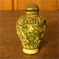 Carved Chinese Snuff Bottle